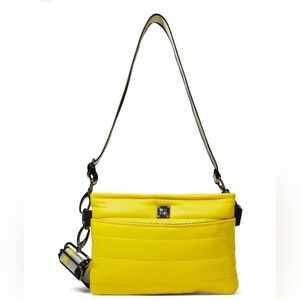 NWT Woman's Handbags THINK ROYLN Bum Bag Crossbody Neon Yellow